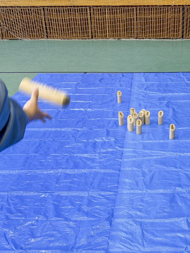 NPO法人Switchのニュースポーツ体験・モルック