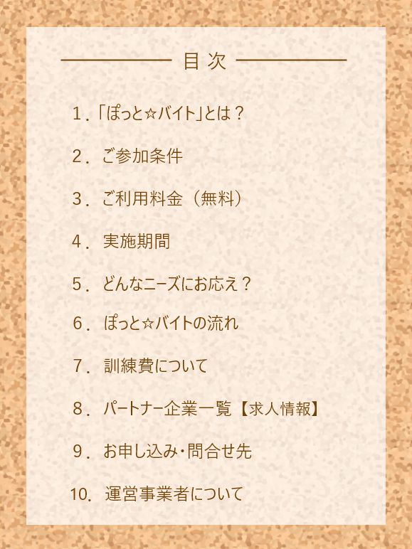 目次